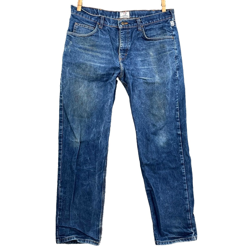 Vintage‎ Tyndale Jeans Mens 38x32* Workwear USA Made Arc Rated Flame Resistant